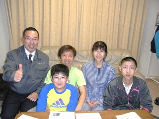 お客様といっしょに撮影 お客様といっしょに撮影